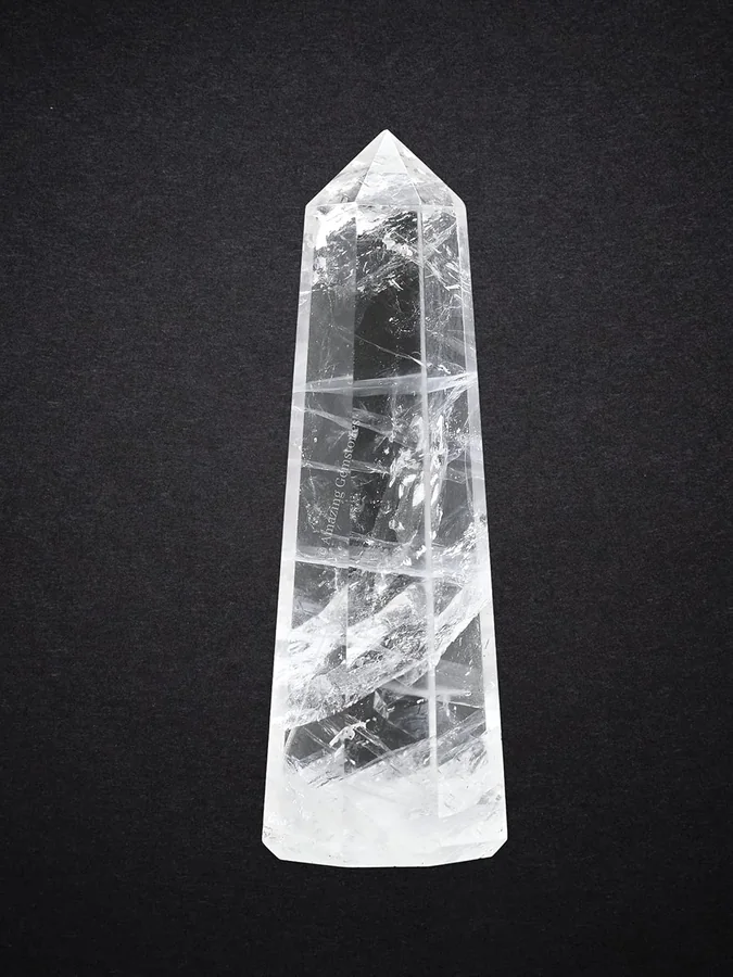 Amazing Gemstone Clear quartz tower seller product photograph