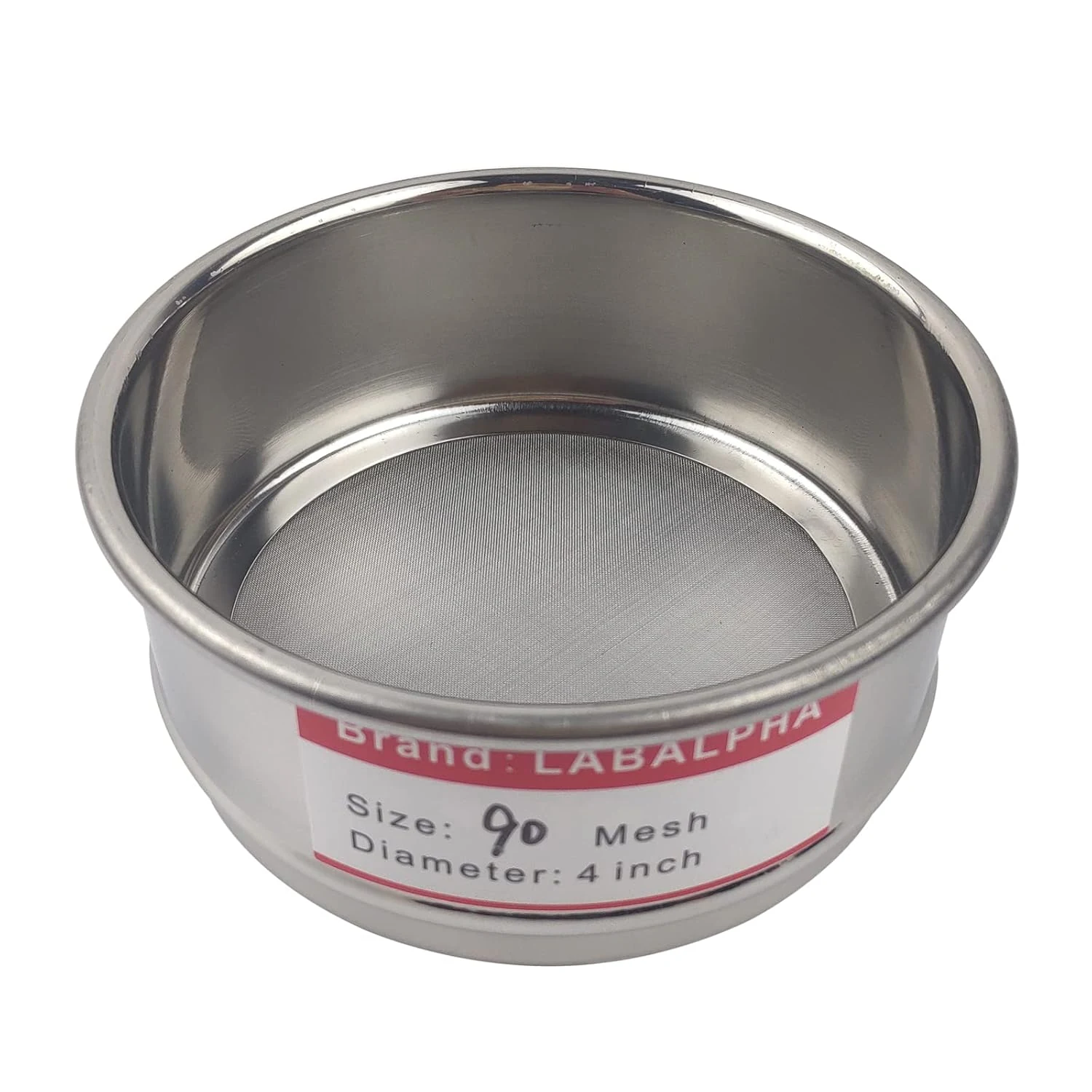LABALPHA LABALPHA 90-Mesh Steel Test Sieve — original seller photograph