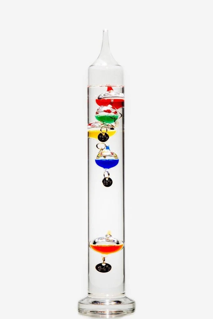 Glassic Gifts Glassic Gifts Galileo Thermometer — original seller photograph