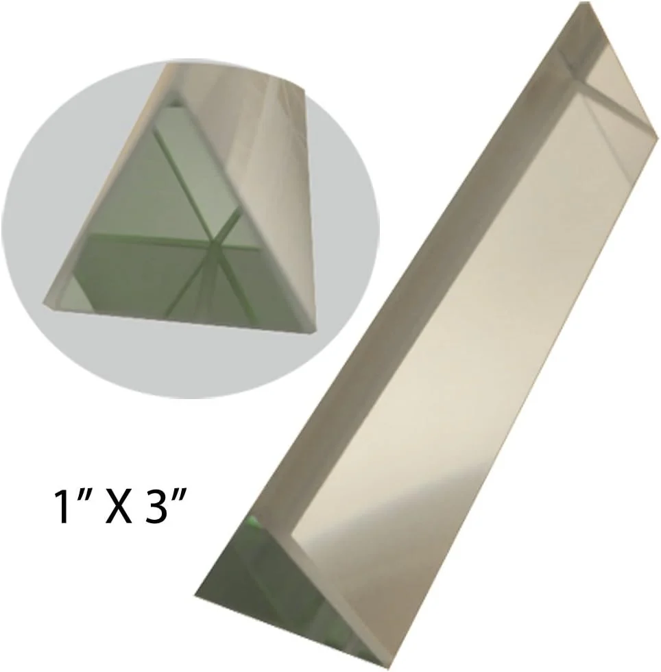 MAXIMIZE MAXIMIZE Glass Optical Prism — original seller photograph