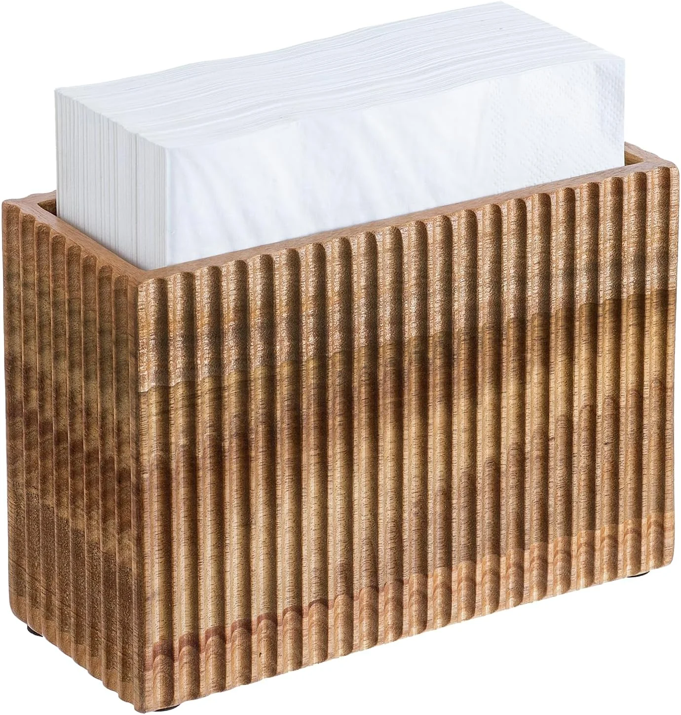MyGift MyGift fluted napkin holder — original seller photograph