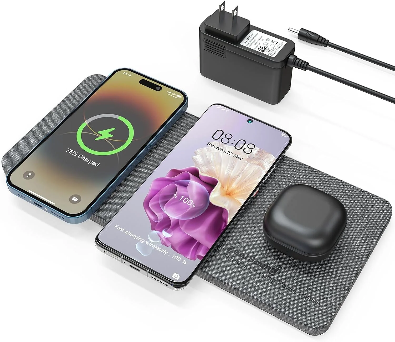 ZealSound ZealSound three-zone charging pad — original seller photograph