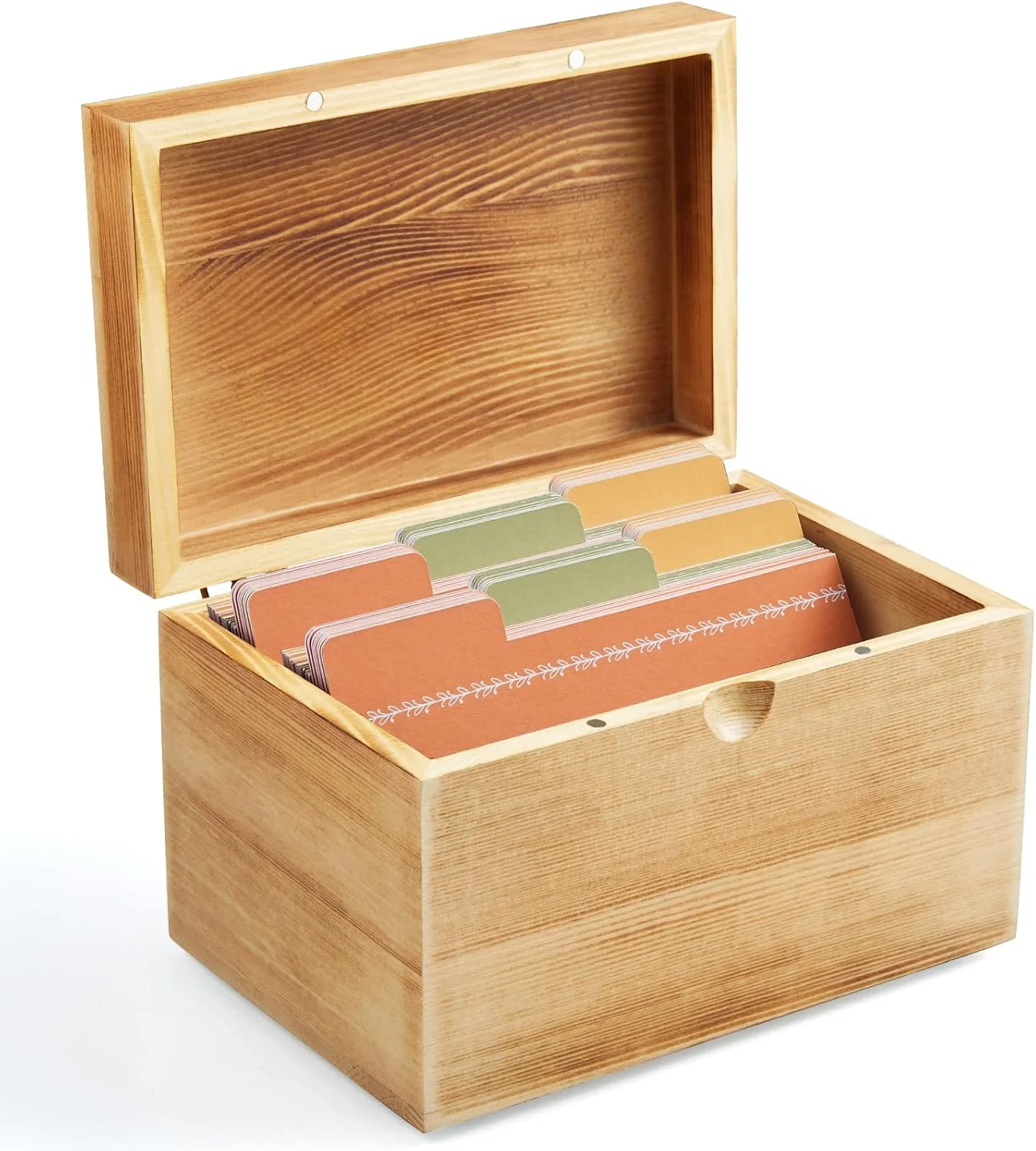 DRASTAR DRASTAR wood index-card box — original seller photograph
