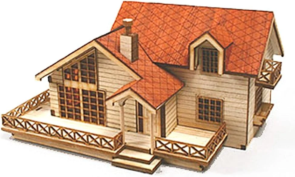 Young Modeler Young Modeler Garden House B kit — original seller photograph