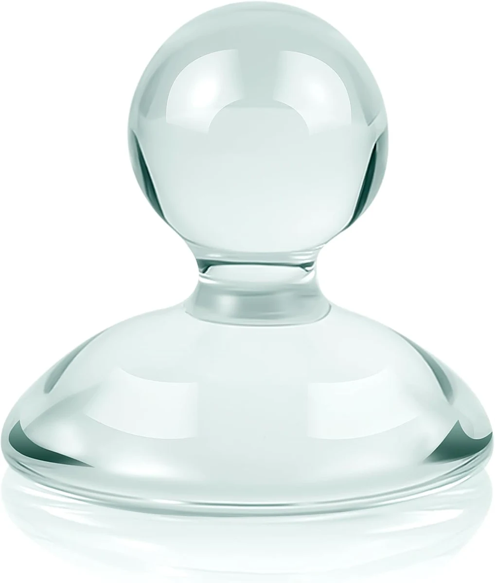 Nuanchu Nuanchu round-handle glass muller — original seller photograph