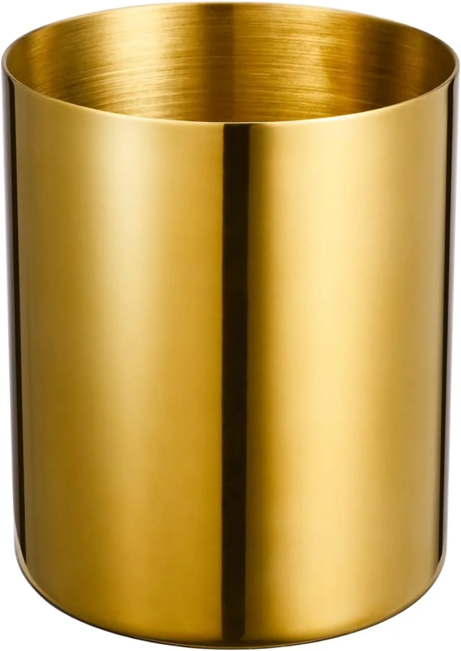 LIDWOT Gold stainless pen cup — original seller photograph