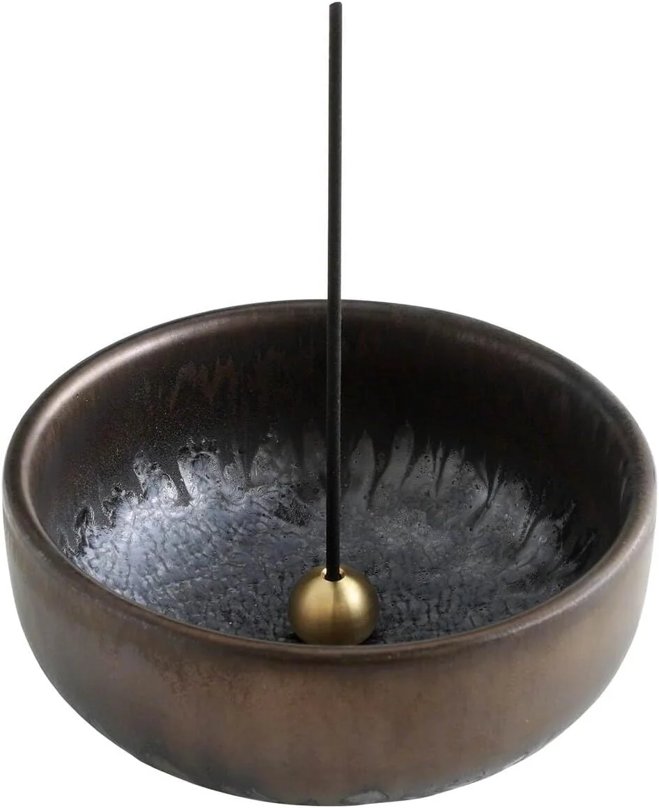 Asayu Japan Asayu Zen incense bowl — original seller photograph