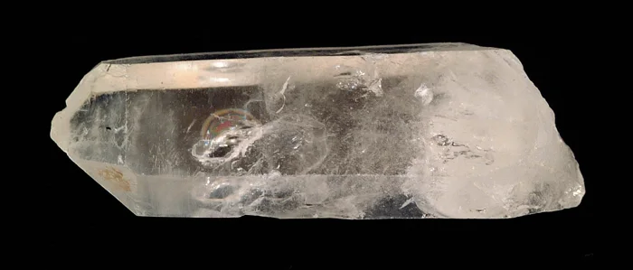 Representative Clear quartz mineral