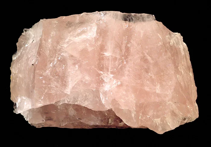 Representative Rose quartz mineral