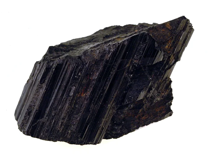 Representative Black tourmaline mineral